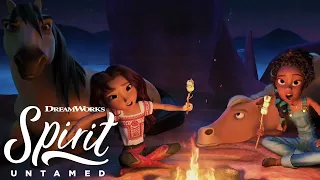 Spirit Untamed: The Movie | The PAL's Sing Together at Campfire