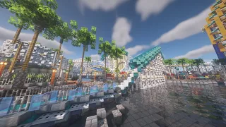 California Screamin' in Minecraft - NostalgiaParks