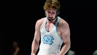 UNC Wrestling: Chip Ness' Pin vs Duke