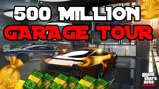 MY 2020 GTA ONLINE GARAGE TOUR $500,000,000