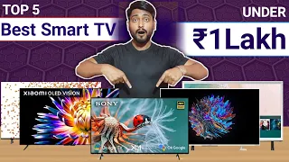 🔥Top 5 Best Premium 4K Smart LED TV Under ₹1Lakh⚡July 2022 | 100W Dolby | 3GB/32GB OLED 4K Ultra HD