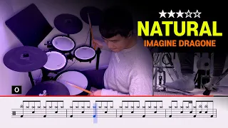 [Lv.19] Natural - Imagine Dragon (★★★★☆) | Pop Drum Cover