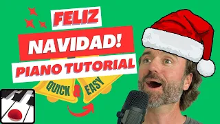 Feliz Navidad Piano Tutorial (QUICK & EASY)