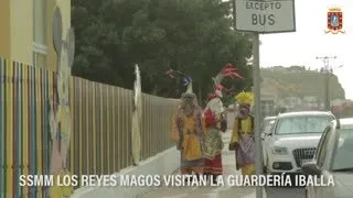 Los Reyes Magos visitan la Guardería Iballa