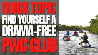 Find Yourself a DRAMA-FREE PWC Club: WCJ Quick Topic