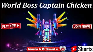 Galaxy Attack: Alien shooter | New World Boss Mode | Captain Chicken World Boss | By Apache Gamers