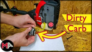 String Trimmer Carb Cleaning