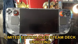 LIMITED EDITION OLED STEAM DECK - Unboxing & First Impressions