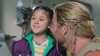 Final scene (Gorr's daughter and Thor)  | Thor: Love and Thunder (2022)