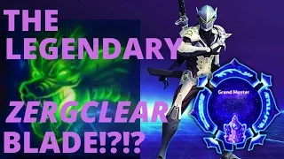 Genji Dragonblade - THE LEGENDARY ZERGCLEAR DBLADE BABY! - Grandmaster Storm League