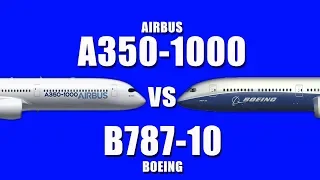 Airbus A350-1000 vs Boeing 787-10..!  Which is your favorite ?