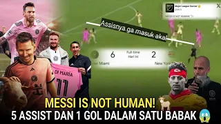 Gila ! 5 Assist Dan 1 Gol 😱😱 Messi Pemain Pertama Dalam Sejarah MLS Yang Mencapai Prestasi ini 🔥