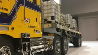 Tamiya Globe Liner and 1/14 ibc totes