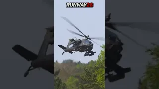 APACHE LOW LEVEL FLIGHT  - your DAILY DOSE of #aviation #spotting #shorts