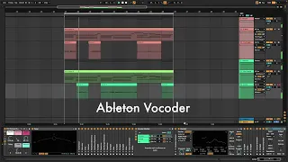 Tim Vocoded Guitar Just with Ableton stock plugins (Free Audio Rack)