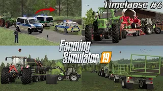 WHAT'S in this FOREST? 😱🚓💨 Selling MACHINERY & BALES! 🚜💨| [FS19] - Timelapse #7 Untergriesbach