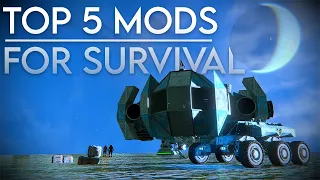 TOP 5 SURVIVAL MODS - Space Engineers