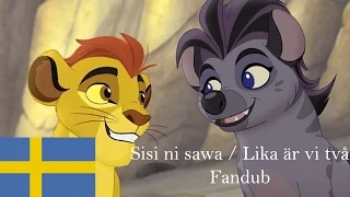 (Swedish) Sisi ni sawa / Lika är vi två - Fandub - Jungla3