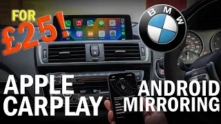 Installing the cheapest Apple CarPlay I found to my BMW | 4K