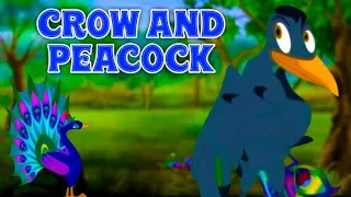Crow And Peacock - Moral Stories In English | English Stories For Kids | Short Story In English