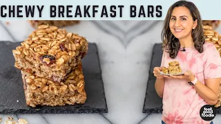 Easy Oatmeal Breakfast Bars | Make Ahead Meal Prep Recipe