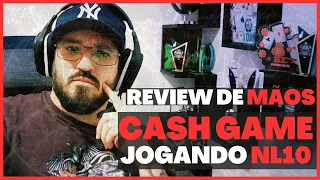 Review de mãos de Cash game NL10 - Aprenda a jogar poker