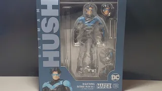 Mafex NIGHTWING (Batman Hush) action figure review!!!