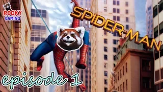 САМАЯ КРУТАЯ ИГРА! Рокки играет в игру Человек Паук! SPIDER-MAN на PS4! Часть 1.