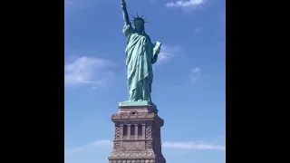 Visiting To The Statue of Liberty, New York, United States