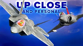 F-22 Raptor VS Rafale Dogfight | DCS World
