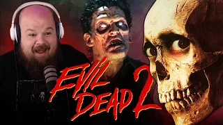 Pure Insanity! | EVIL DEAD 2 (1987) (REACTION) *First Time Watching*