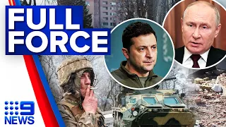 Ukraine hours away from full-scale Russian attack | 9 News Australia