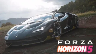 Forza Horizon 3 Start Menu, but this is Forza Horizon 5