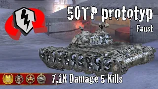 50TP prototyp  |  7,1K Damage 5 Kills  |  WoT Blitz Replays