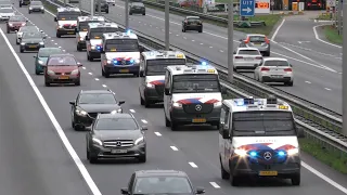 [Nieuwe ME-bussen!] Veel politie met spoed vanwege zwarte pietprotesten in Maastricht!