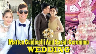 Matteo Guidicelli And Sarah Geronimo Amazing Wedding