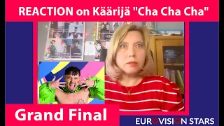 REACTION Käärijä "Cha Cha Cha" | Reaction on the Grand Final and Results 🇫🇮 Finland Eurovision 2023