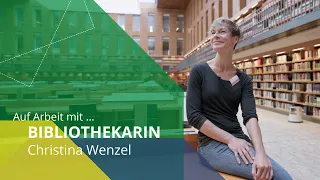 At home in the library 📚 | At work with … Christina Wenzel from the SLUB