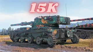Manticore  15K Spot damage  World of Tanks