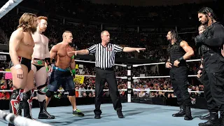 John Cena, Daniel Bryan, Sheamus vs The Shield RAW 1/27/2014 Highlights