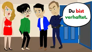 Learn German | Thomas was arrested | Vocabulary and important verbs