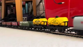 GNR N2 pulling heavy goods train