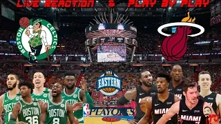 NBA Live Stream: Boston Celtics Vs Miami Heat Game 4 (Live Reactions & Play By Play)