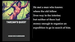 Tarzan’s Quest 🎧 By Edgar Rice Burroughs. FULL Audiobook