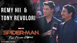 Remi Hii & Tony Revolori LIVE from the Spider-Man: Far From Home red carpet!