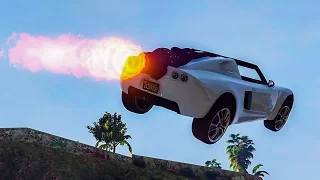 GTA5 IMPORT/EXPORT The Rocket Voltic can fly Funny Moments