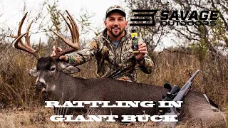 Rattling in Giant Buck