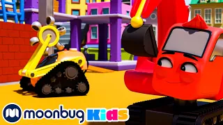 Robot Digger Trouble - Best of @DigleyandDazey  ! Trucks Cartoons for kids