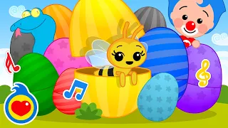 10 Huevos de Pascua Gigantes de Colores Con las Mejores Canciones Infantiles #4 ♫ Plim Plim