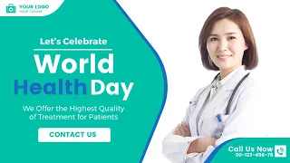 Free World Health Day Event Video Template (Customizable) - FlexClip